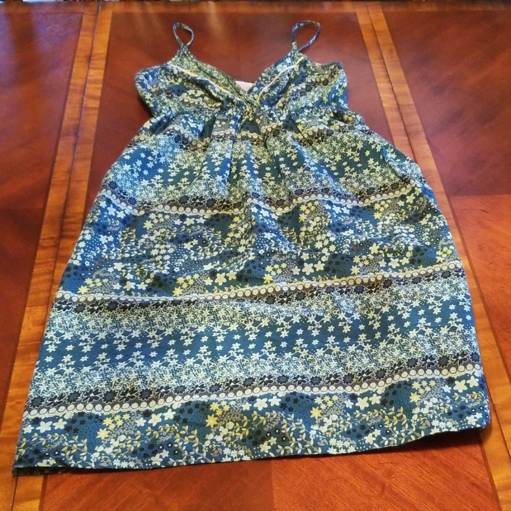 WET SEAL BRAND NEW NAVY MULTI-FLORAL DRESS